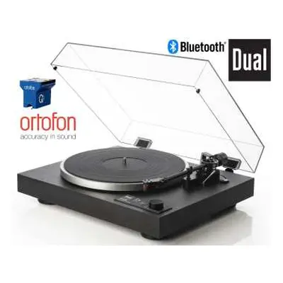 DUAL CS 529 Automatic High Fidelity Black + Ortofon QUINTET BLUE (MC)