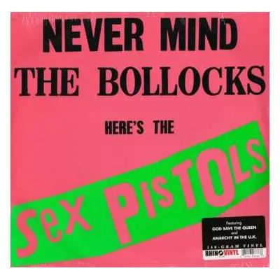 LP Sex Pistols: Never Mind The Bollocks Here's The Sex Pistols