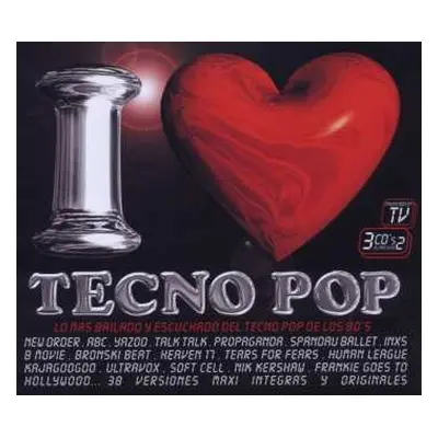 3CD Various: I Love Tecno Pop