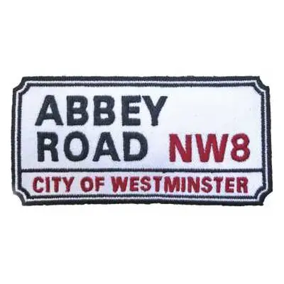 Nášivka Abbey Road, Nw London Sign