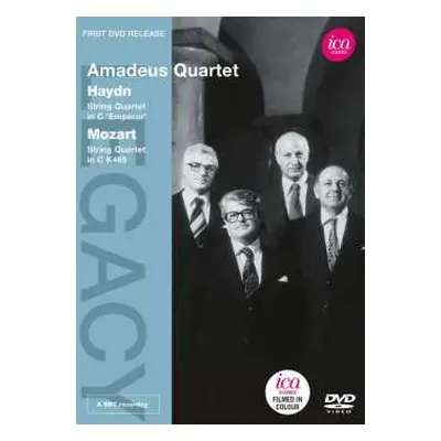 DVD Wolfgang Amadeus Mozart: String Quartet In C "Emperor" / String Quartet K.465