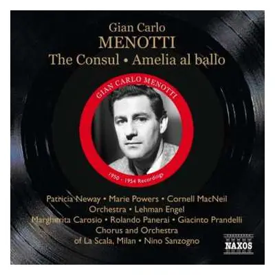 2CD Orchestra Del Teatro Alla Scala: The Consul / Amelia Al Ballo