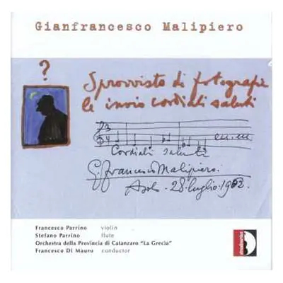 CD Gian Francesco Malipiero: Violinkonzert Nr.2