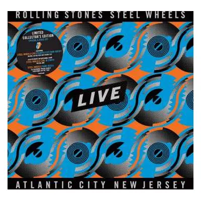 3CD/2DVD/Box Set/Blu-ray The Rolling Stones: Steel Wheels Live Atlantic City New Jersey LTD