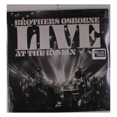 2LP Brothers Osborne: Live At The Ryman LTD