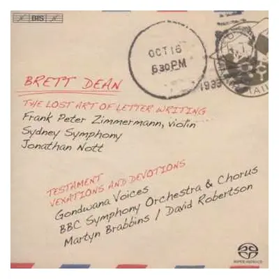 SACD BBC Symphony Chorus: The Lost Art Of Letter Writing / Testament / Vexations And Devotions