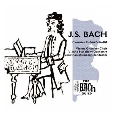 CD Johann Sebastian Bach: Kantaten Bwv 21,34,46,56,104