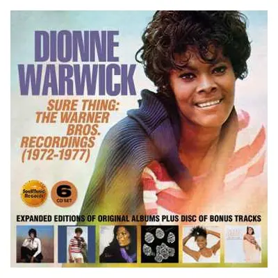 6CD/Box Set Dionne Warwick: Sure Thing: The Warner Bros. Recordings (1972-1977)