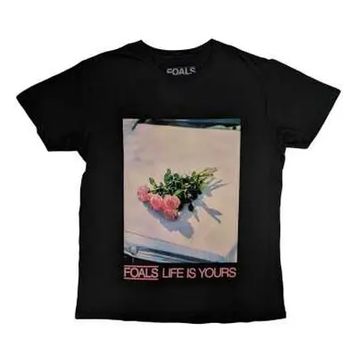 Foals Unisex T-shirt: Life Is Yours (x-large) XL