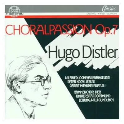 CD Peter Kooij: Choralpassion Op. 7