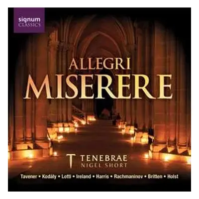 CD Tenebrae: Allegri Miserere