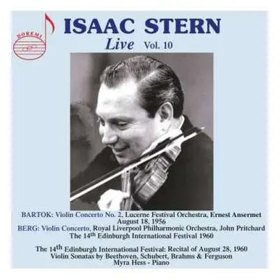 2CD Isaac Stern: Live Vol.10