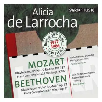 CD Wolfgang Amadeus Mozart: Alicia De Larrocha - Mozart / Beethoven