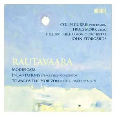 CD Truls Mørk: Modificata / Incantations (Percussion Concerto) / Towards The Horizon (Cello Conc