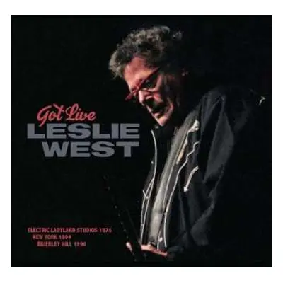 4CD/Box Set Leslie West: Got Live