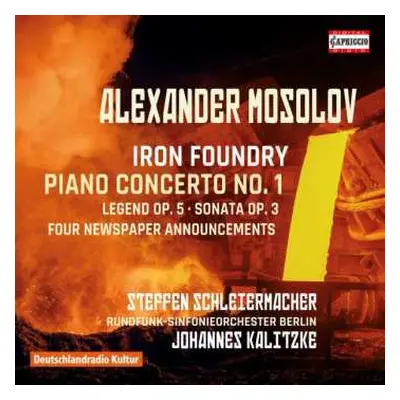 CD Alexander Mosolov: Klavierkonzert Nr.1 Op.14