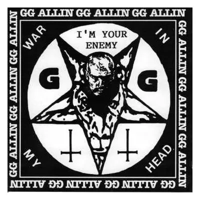 CD GG Allin & Shrinkwrap: War In My Head - I'm Your Enemy