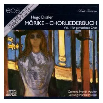 CD Hugo Distler: Mörike-chorliederbuch Op.19 Vol.1