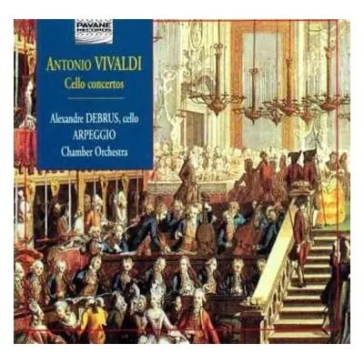 CD Antonio Vivaldi: Cellokonzerte Rv 40,413,417