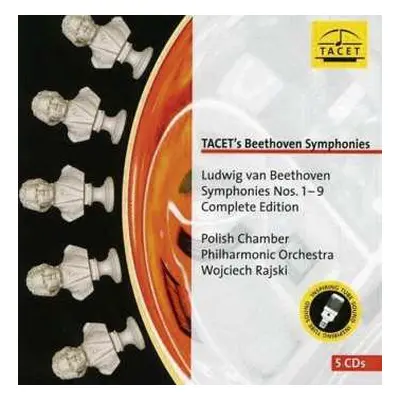 5CD Ludwig van Beethoven: Symphonien Nr.1-9