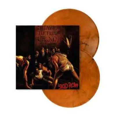 2LP Skid Row: Slave To The Grind (180g) (orange & Black Marble Vinyl)