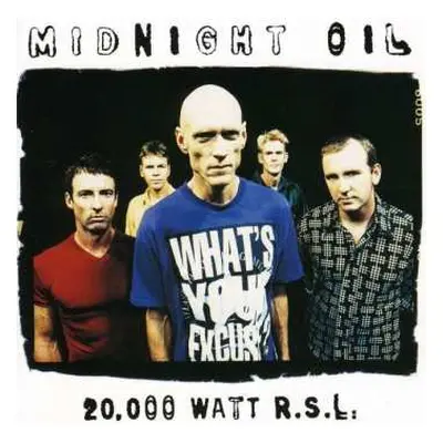 CD Midnight Oil: 20,000 Watt R.S.L.