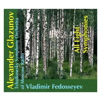 4CD Alexander Glasunow: Symphonien Nr.1-8