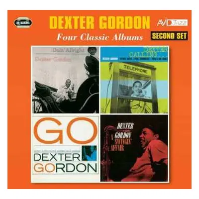 2CD Dexter Gordon: Four Classic Albums