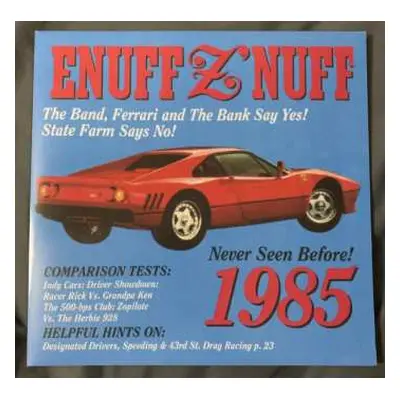 LP Enuff Z'nuff: 1985 CLR