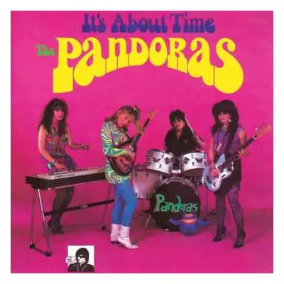 LP The Pandoras: It's About Time (clear Purple Vinyl)