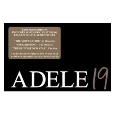 2CD Adele: 19 DLX