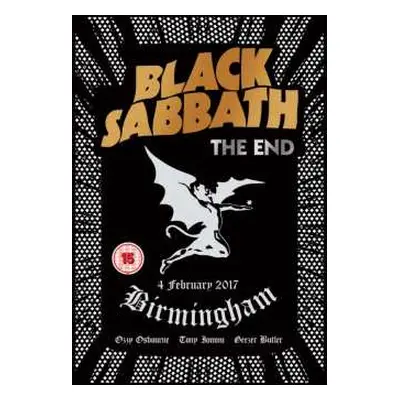 DVD Black Sabbath: The End (4 February 2017 - Birmingham)