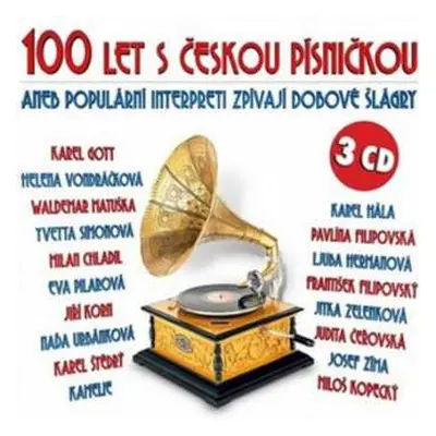 3CD Various: 100 let s českou písničkou aneb Popul