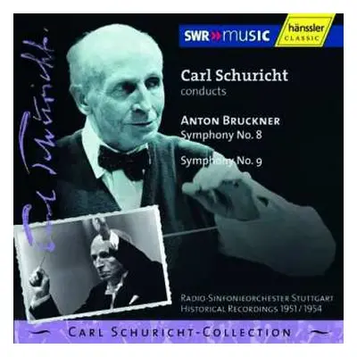 2CD Anton Bruckner: Bruckner -Symphony No. 8, Symphony No. 9