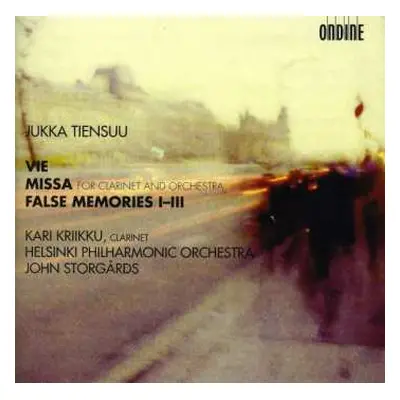 CD Helsinki Philharmonic Orchestra: Vie / Missa For Clarinet And Orchestra / False Memories I-II