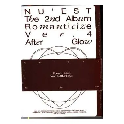 CD Nu'est: The 2nd Album 'Romanticize' - Version 4 AFTER GLOW