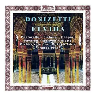 CD Gaetano Donizetti: Elvida