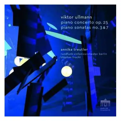 CD/Blu-ray Viktor Ullmann: Piano Concerto Op. 25 / Piano Sonatas No. 3 & 7