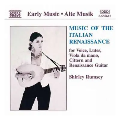 CD Shirley Rumsey: Music Of The Italian Renaissance