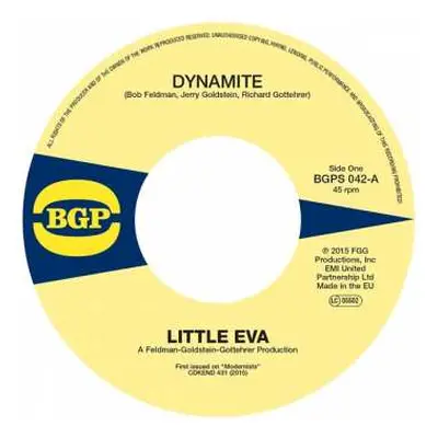 SP Little Eva: Dynamite / Get Ready - Uptight