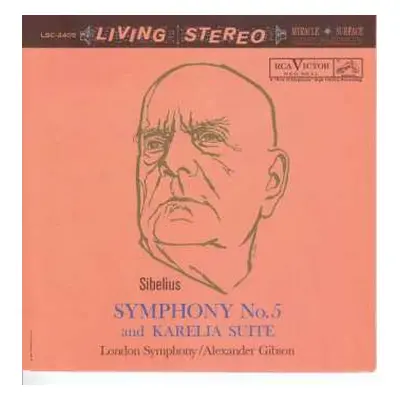 SACD The London Symphony Orchestra: Symphony No.5 And Karelia Suite