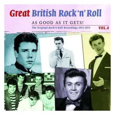 2CD Various: Great British Rock 'n' Roll - Vol.4 - The Original Rock 'n' Roll Recordings 1953-19