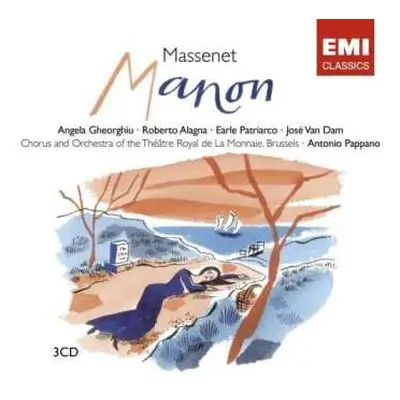 3CD/Box Set Antonio Pappano: Manon