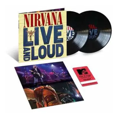 2LP Nirvana: Live And Loud