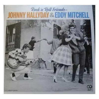 2LP Johnny Hallyday: Rock"n Roll Friends