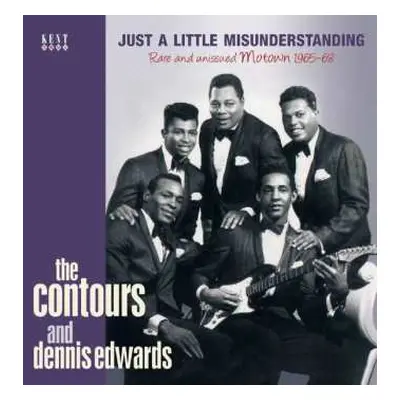 CD The Contours: Just A Little Misunderstanding - Rare And Unissued Motown 1965-68