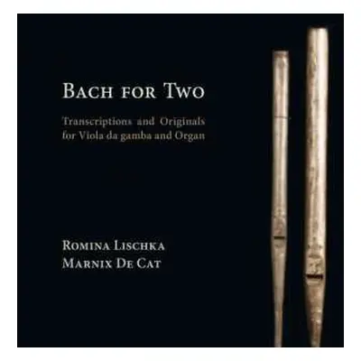 CD Marnix De Cat: Bach For Two