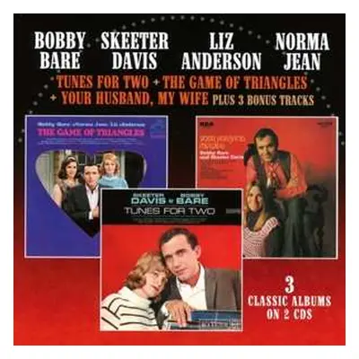 2CD Skeeter Davis: Tunes For Two/The Game Of Triangles/Your Husband, My Wife