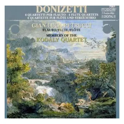 CD Gaetano Donizetti: 4 Flötenquartette