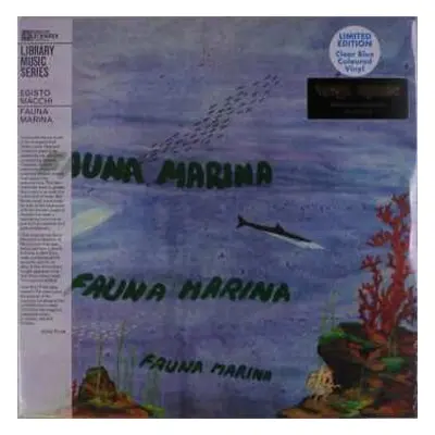 LP Egisto Macchi: Fauna Marina LTD | CLR